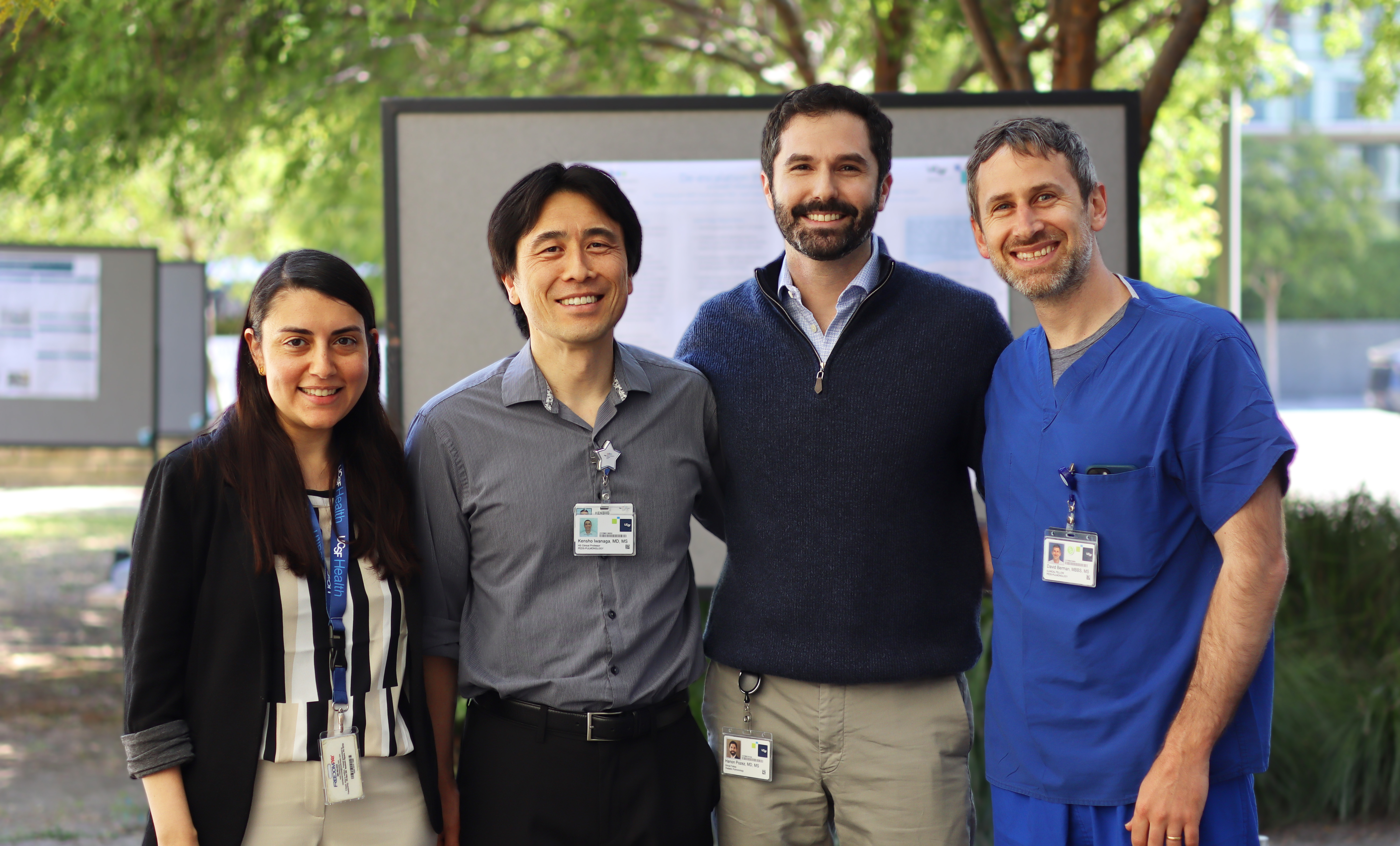 Pulmonary Medicine Fellows and Program Director