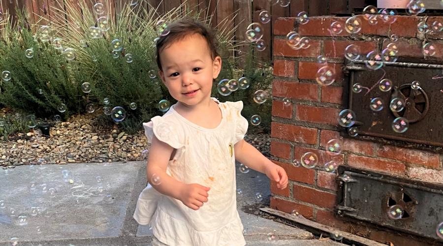 Niko Salazar is a perfectly healthy toddler after being born at UCSF at 23 weeks gestation