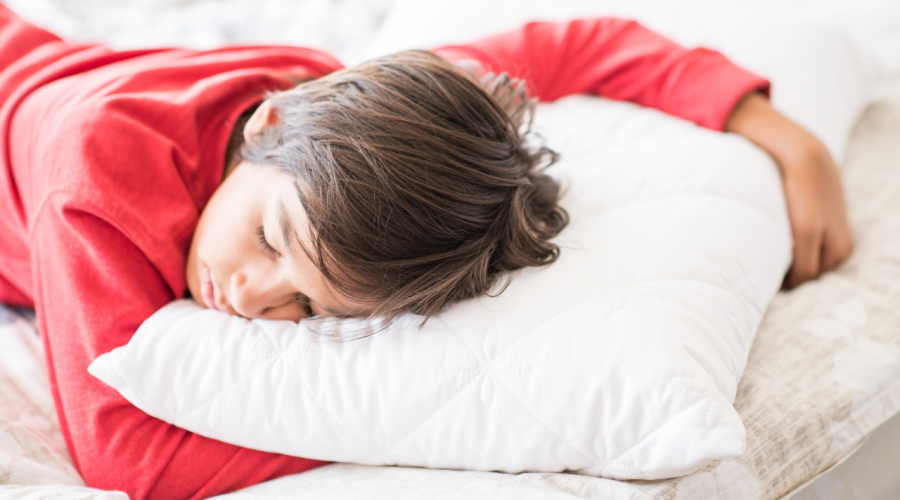 A sleeping child